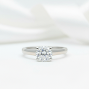 White Gold Round Diamond Art Deco Ring Set-Black Diamonds New York