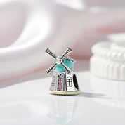 Windmill Charm-Black Diamonds New York