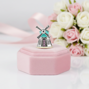 Windmill Charm-Black Diamonds New York