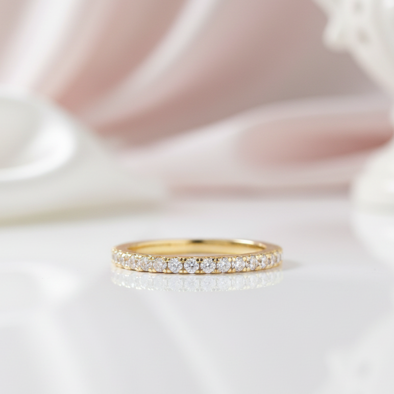 Yellow Gold Halo Pear Cut Simulated Diamond Options Bridal Set-Black Diamonds New York