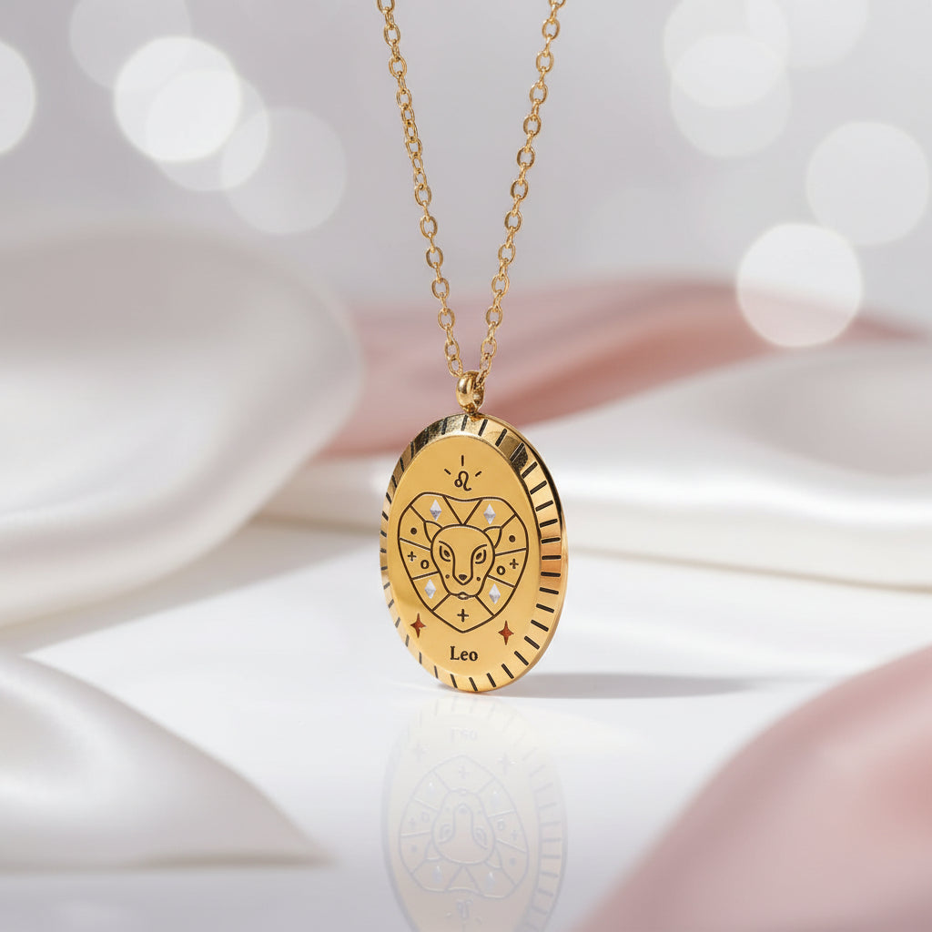Zodiac Sign Constellation Pendant Necklace-Black Diamonds New York