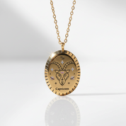 Zodiac Sign Constellation Pendant Necklace-Black Diamonds New York
