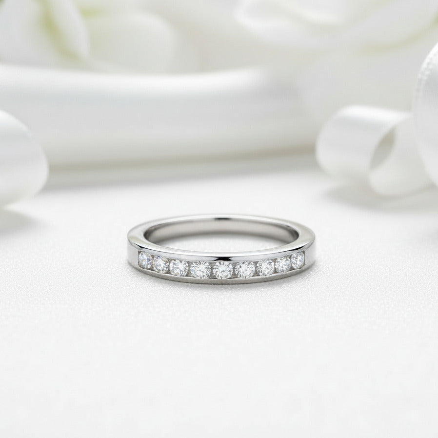 0.27ct Diamond Wedding Band-Black Diamonds New York