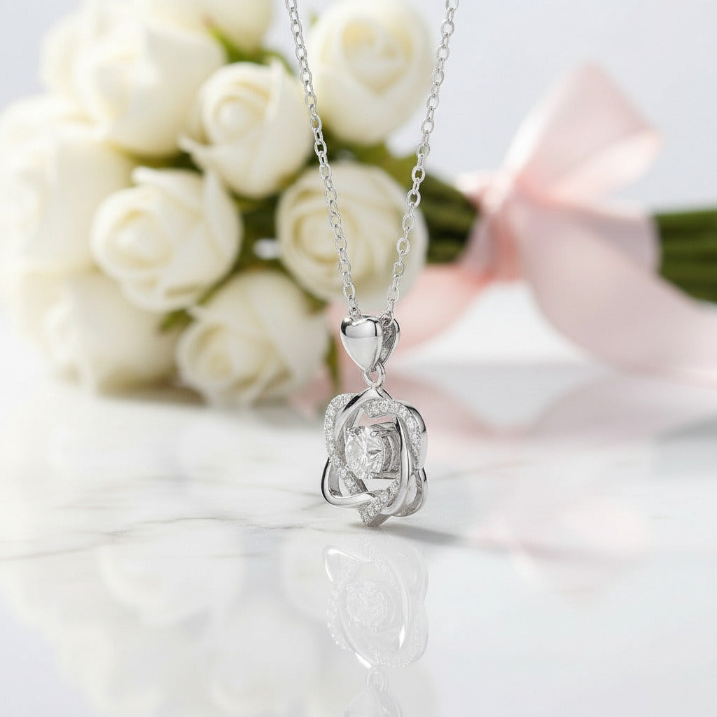 0.5 Ct Diamond Beating Heart Necklace-Black Diamonds New York