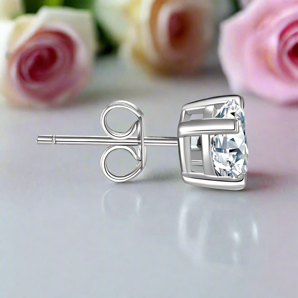 0.5ct Round Diamond Earring (1 Piece) Unisex-Black Diamonds New York