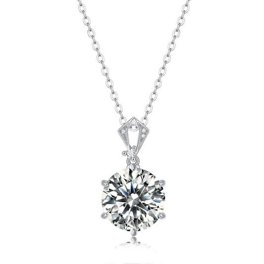 10ct Diamond Pendant Necklace-Black Diamonds New York
