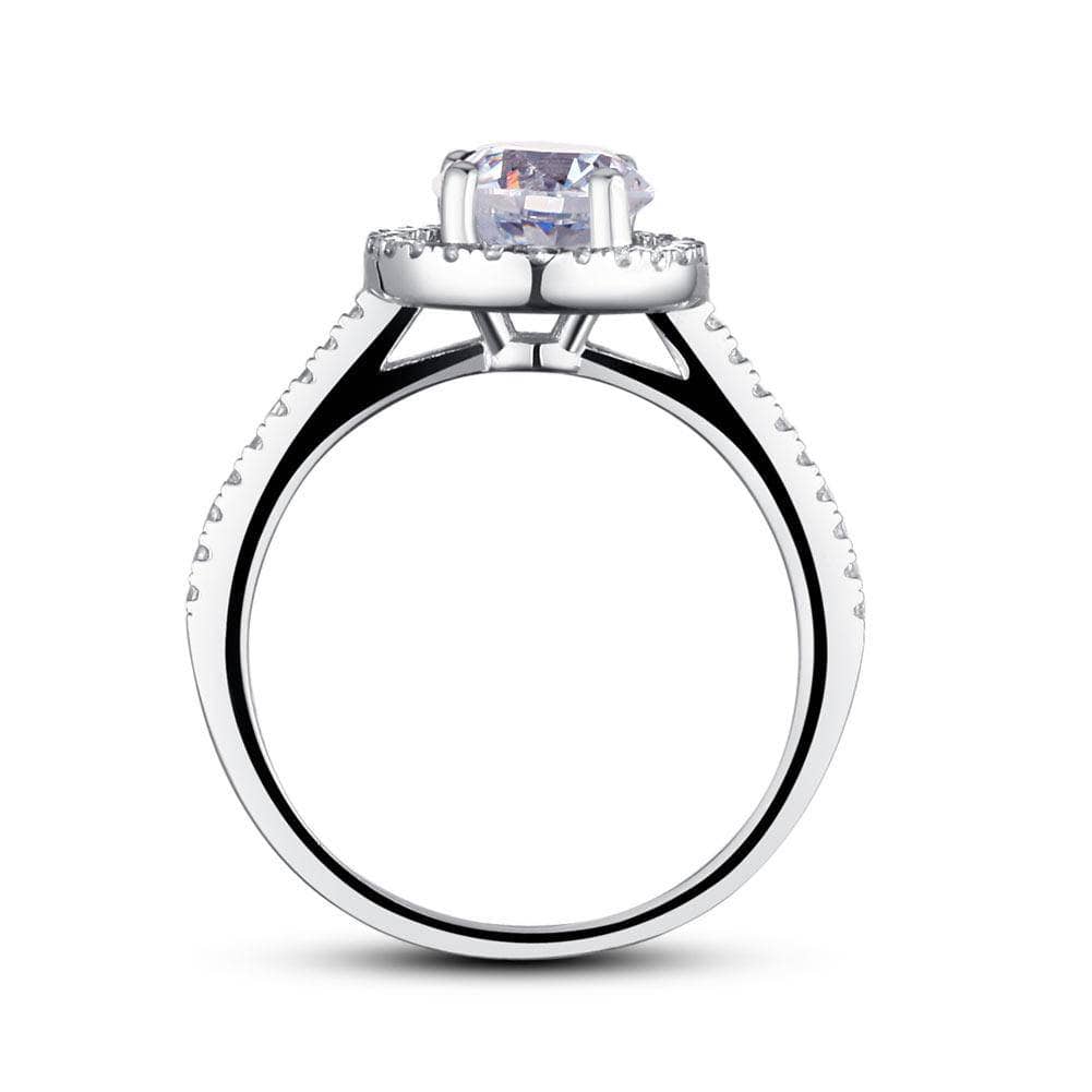 1.25 Carat Round Cut Created Diamond Wedding Engagement Ring