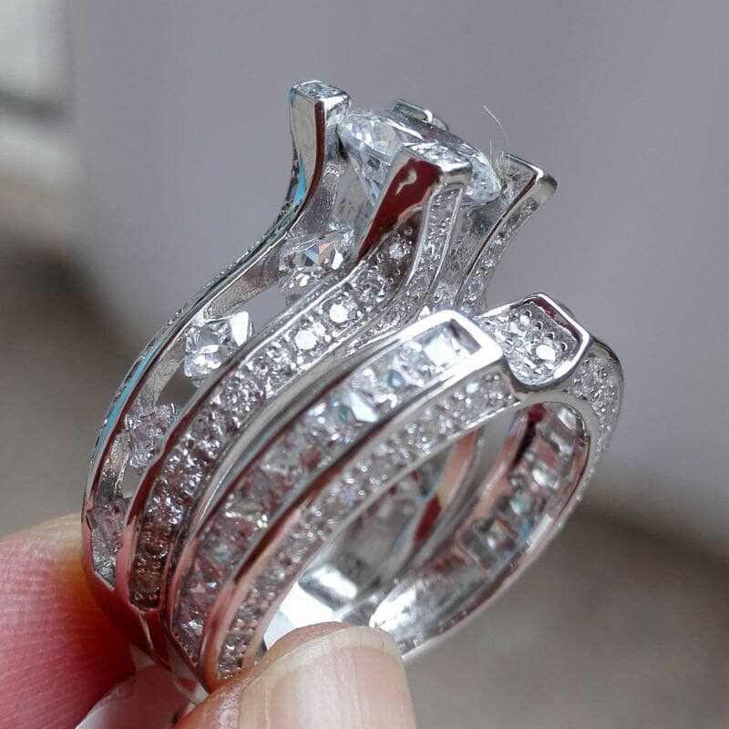 1.25ct Round Cut EVN Stone Ring Set-Black Diamonds New York