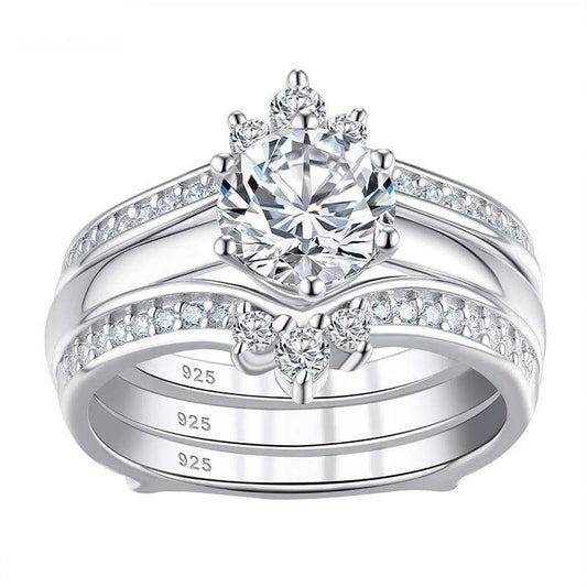1.25ct Round Cut Created Diamond Solitaire Engagement Ring Set-Black Diamonds New York