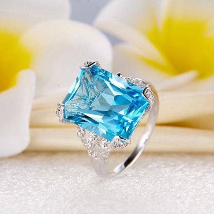How to Clean Blue Topaz Diamond Engagement Rings – RockHer.com