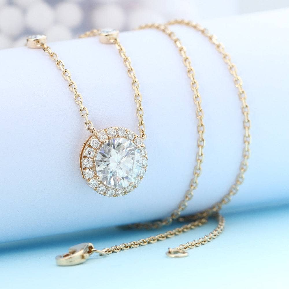 Solid 14K Yellow Gold Necklaces by Black Diamonds New York