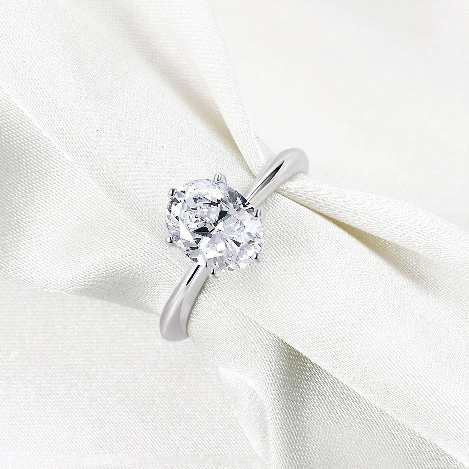 Diamond Flower Cluster Ring, Flower Engagement Ring,Floral Diamond Rin –  Beauties Jewelry NYC