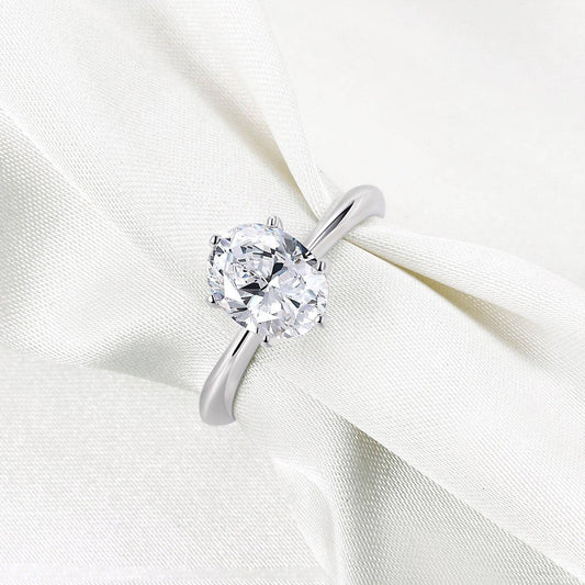 1.5ct Oval Cut EVN™ Stone Engagement Ring-Black Diamonds New York