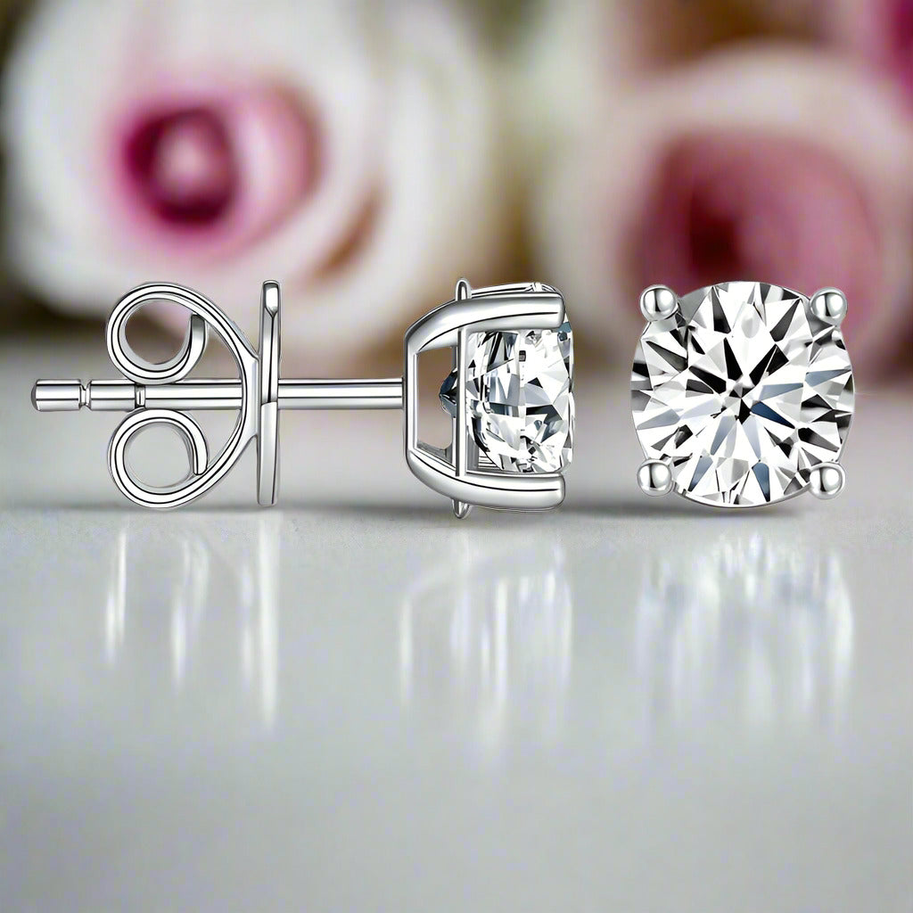 1ct Diamond 1pc Men's Earrings-Black Diamonds New York