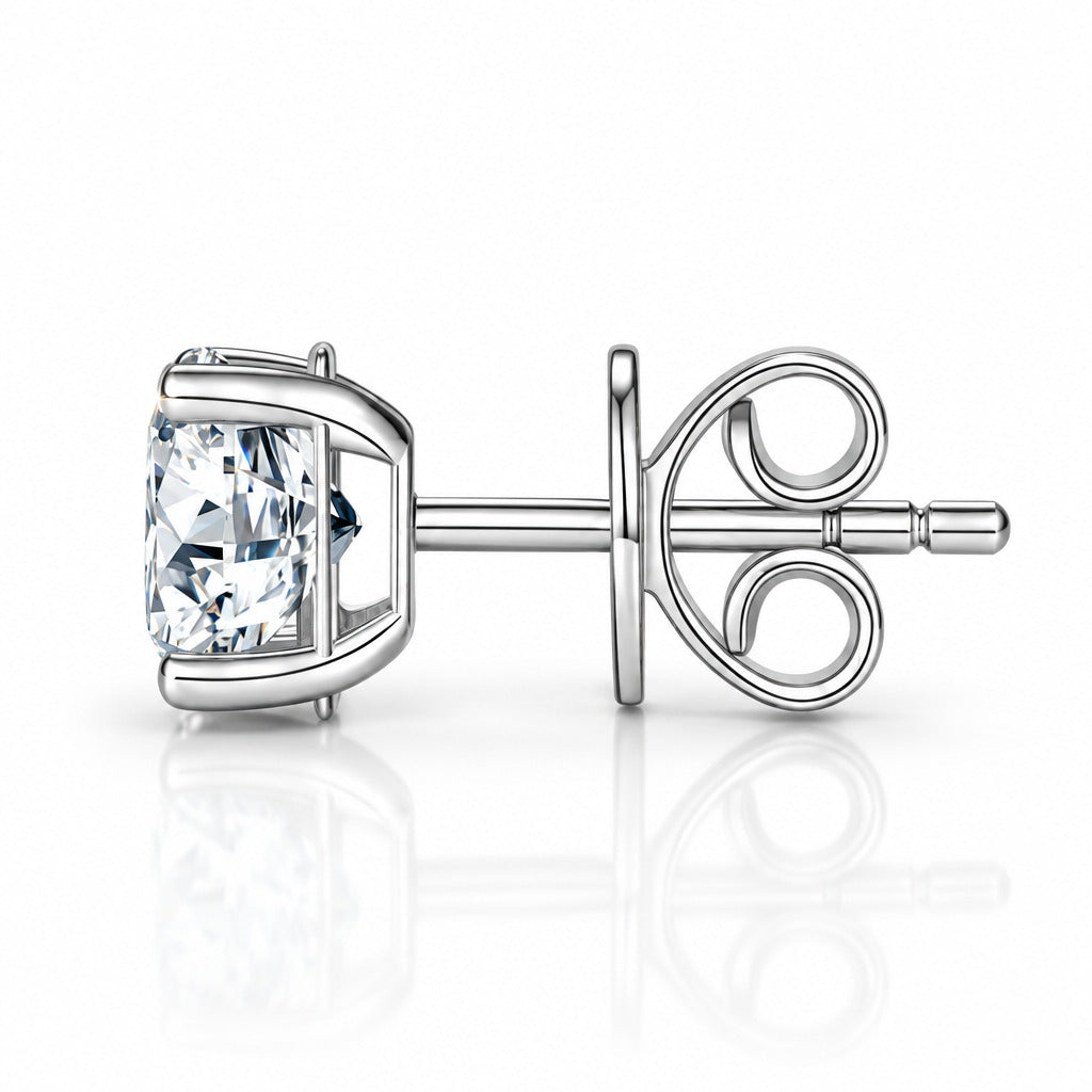 1ct Diamond Option 1pc Men's Earrings-Black Diamonds New York