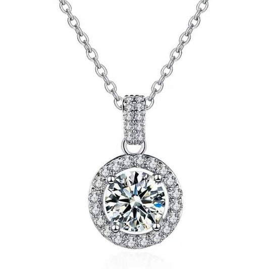 1ct Diamond Necklace-Black Diamonds New York