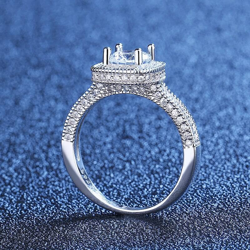 Moissanite Wedding Rings by Black Diamonds New York