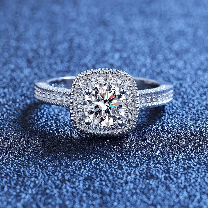 Moissanite Wedding Rings by Black Diamonds New York
