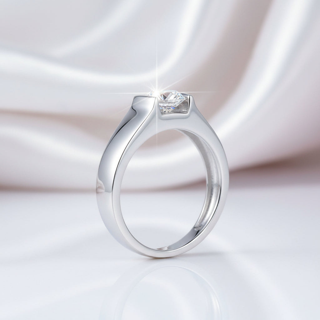 1ct Round Diamond Option Men's Ring-Black Diamonds New York