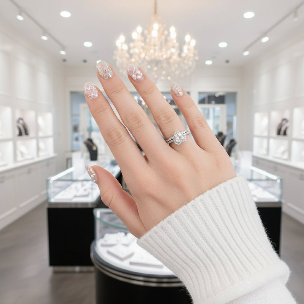 1ct Heart Cut Diamond Ring-Black Diamonds New York