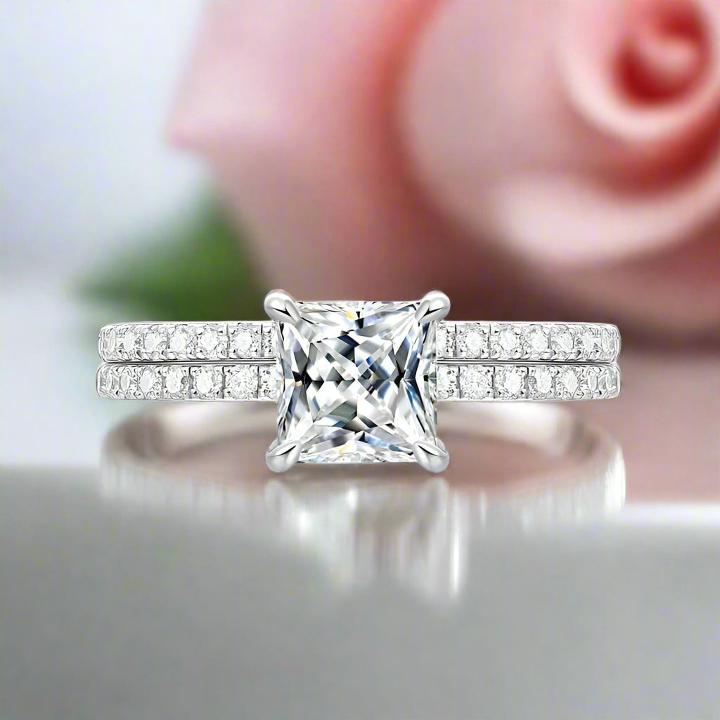 1ct Princess Cut Diamond Ring-Black Diamonds New York