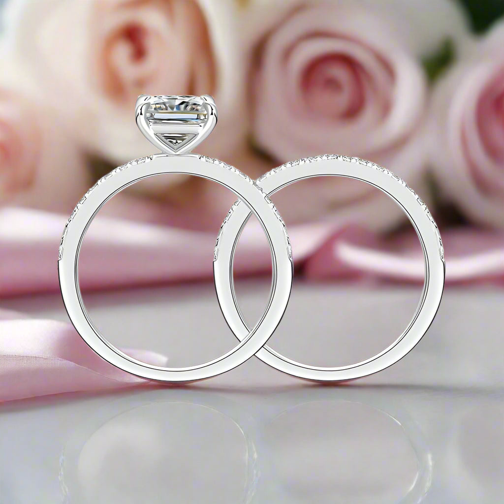 1ct Princess Cut Diamond Ring-Black Diamonds New York