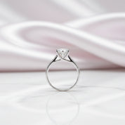 2 Carat Round Cut Diamond Option Star Queen Engagement Ring-Black Diamonds New York