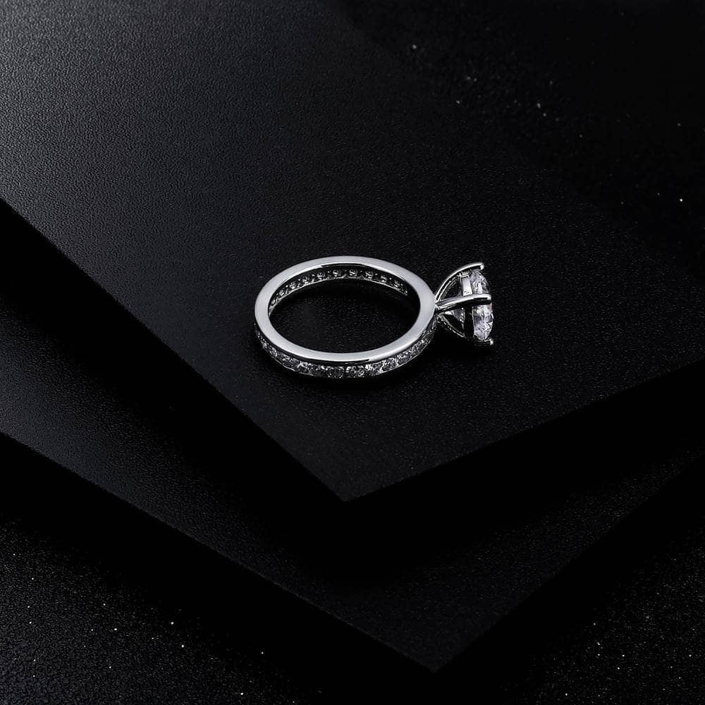 2.00Ct 8mm EF Color Diamond Wedding Ring-Black Diamonds New York