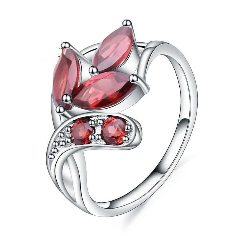 2.38Ct Marquise Natural Red Garnet Gemstone Ring CAN NOT BE FOUND-Black Diamonds New York