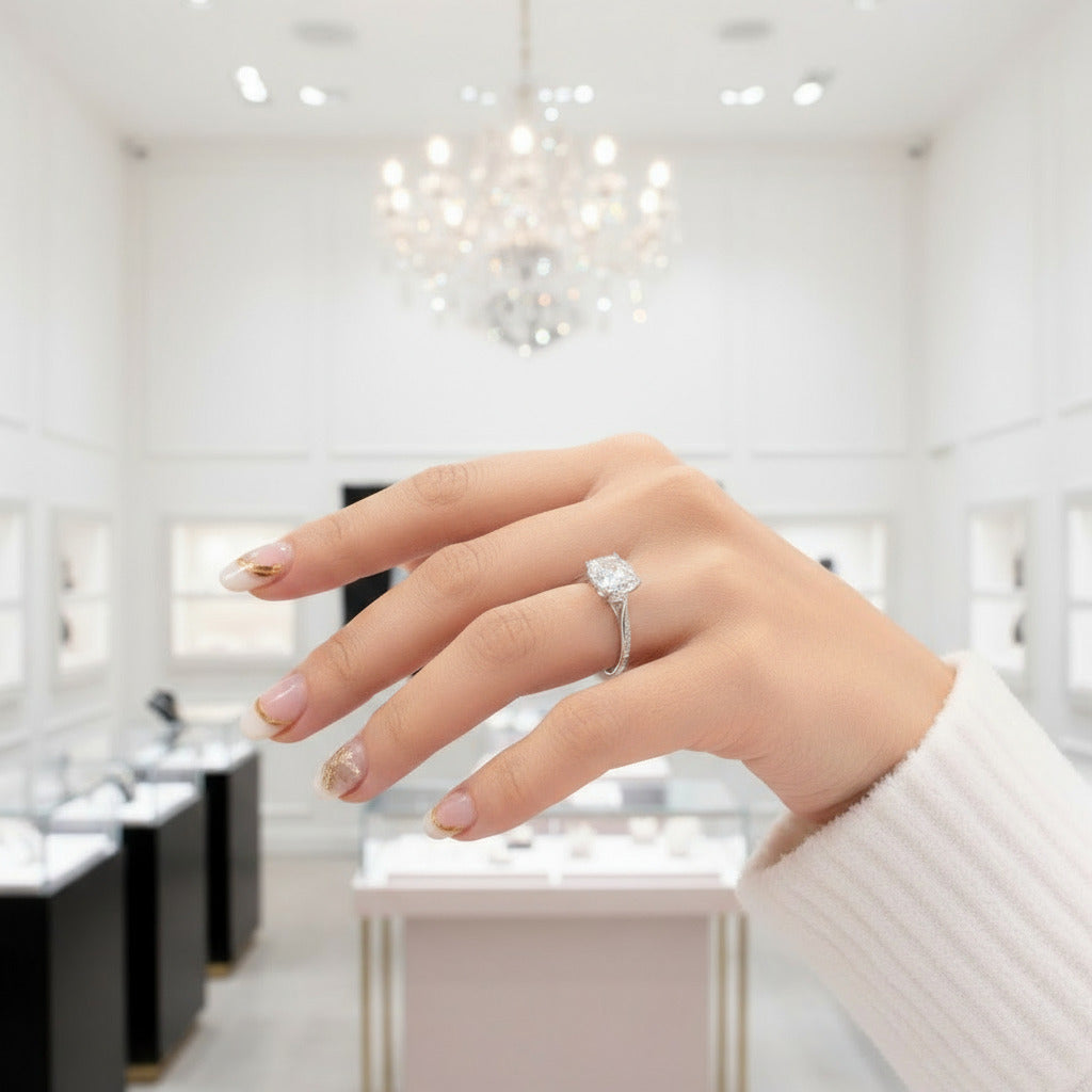 2.5ct Diamond 9mm Luxury Ring-Black Diamonds New York