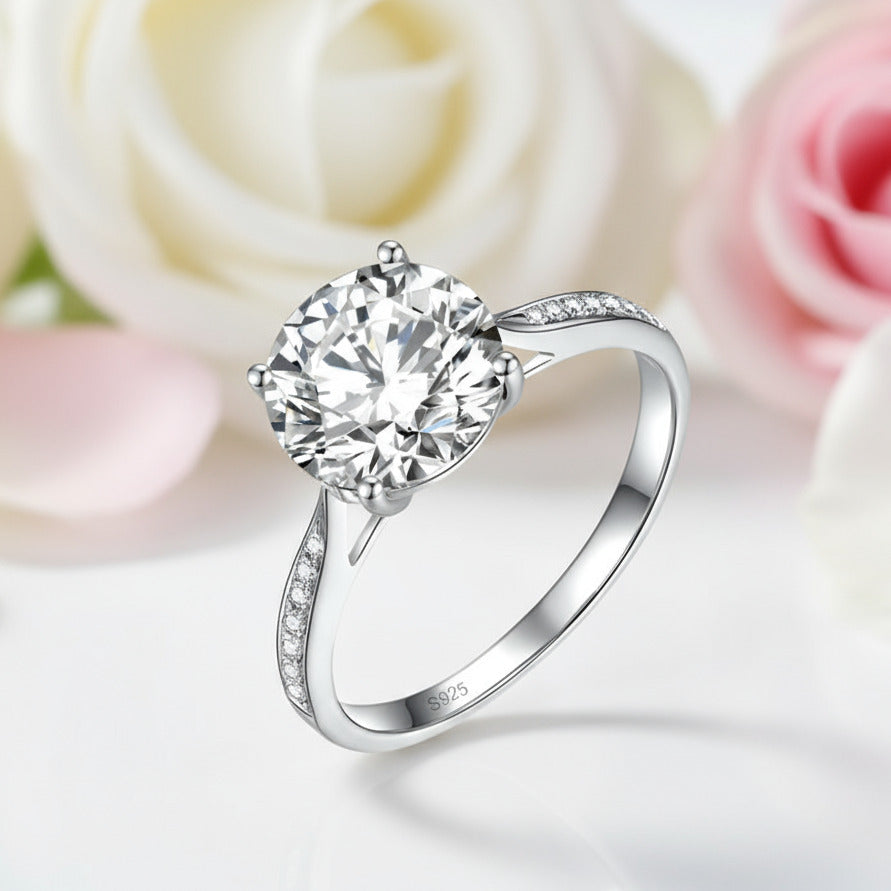 2.5ct Diamond 9mm Luxury Ring-Black Diamonds New York