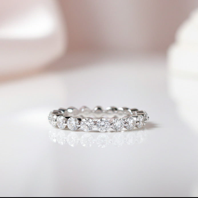 2.5ct Round Cut Simulated Diamond Options Bridal Ring Set-Black Diamonds New York
