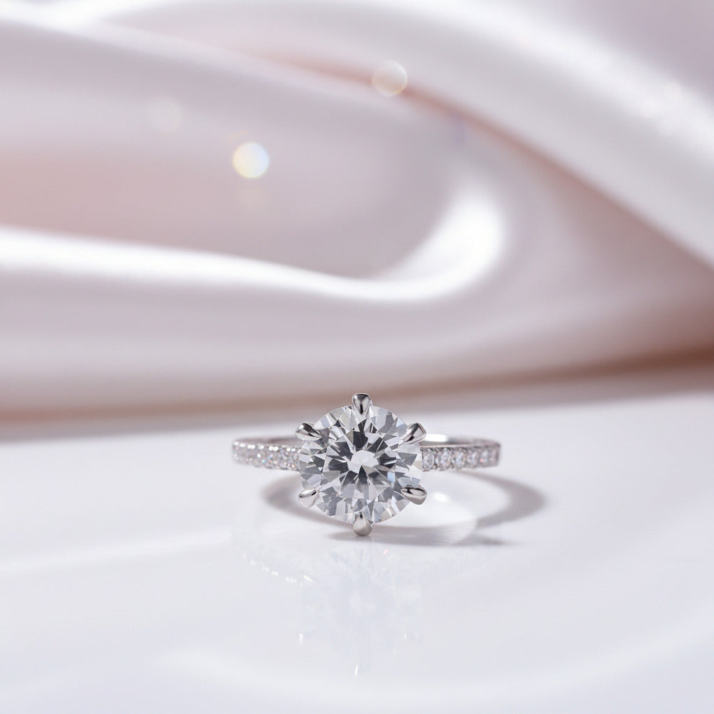 2.5ct Round Cut Simulated Diamond Options Bridal Ring Set-Black Diamonds New York