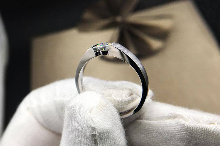 2ct EVN™ Diamond Ring Simple Design-Black Diamonds New York