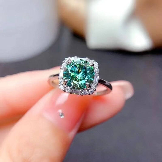2ct Green Genuine Diamond Jewelry Sets-Black Diamonds New York