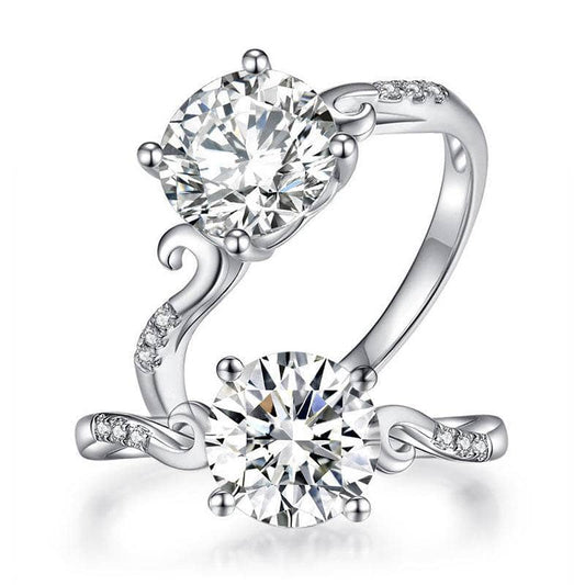 2ct Diamond Promise Ring - Black Diamond New York-Black Diamonds New York