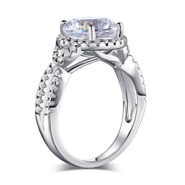 3 Carat Created Diamond Luxury Engagement Ring