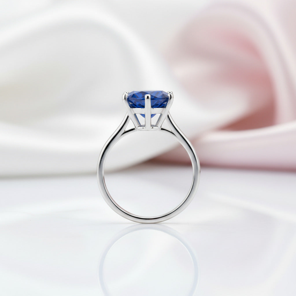 3.0 Ct Pink Diamond Engagement Ring-Black Diamonds New York