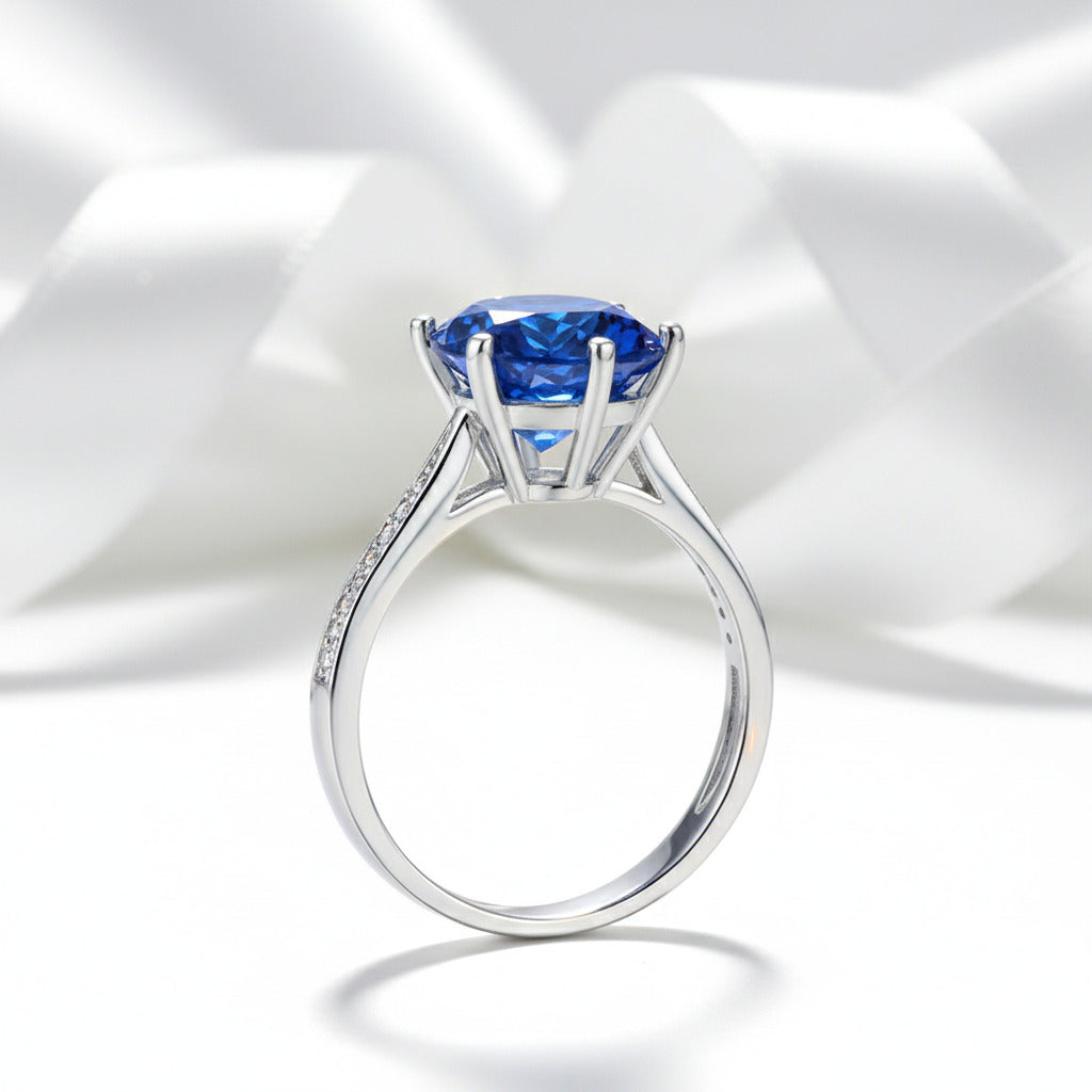 3.0 Ct Pink Diamond Engagement Ring-Black Diamonds New York