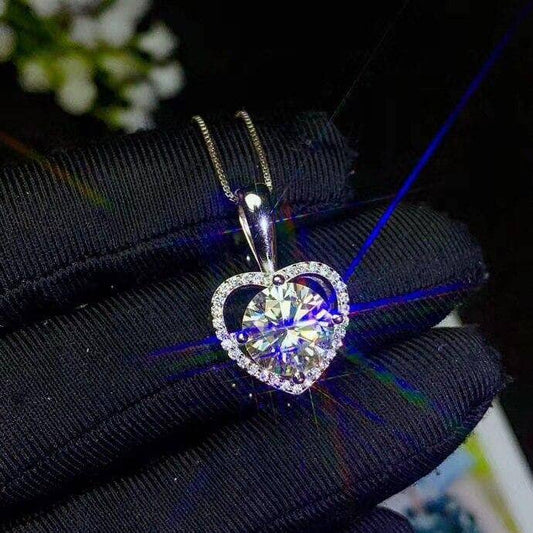3 Carat Gemstone Diamond Necklace-Black Diamonds New York
