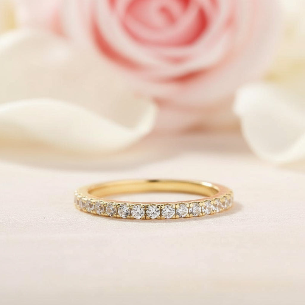 3.0ct 4 Prong Classic Yellow Gold Cushion Cut Bridal Ring-Black Diamonds New York