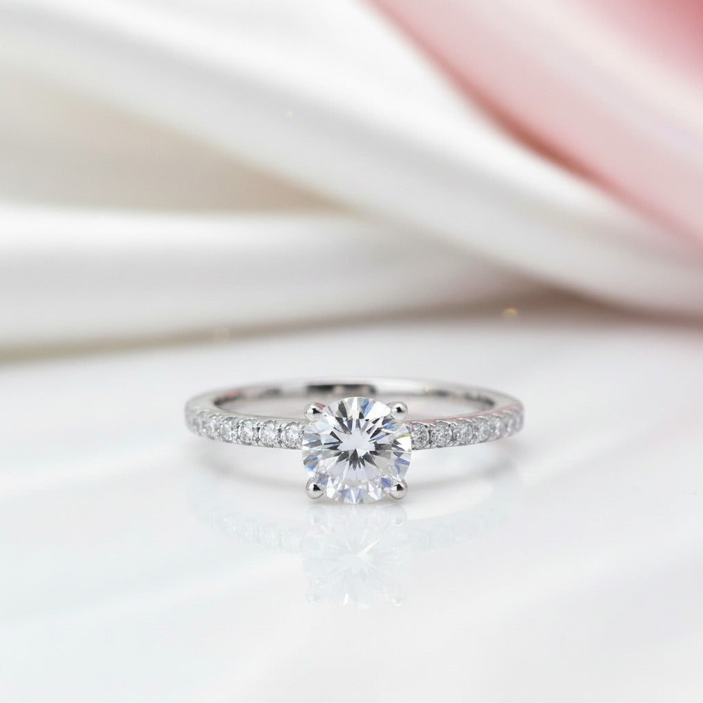 3.0ct Diamond Option 925 Sterling Silver Wedding Ring-Black Diamonds New York