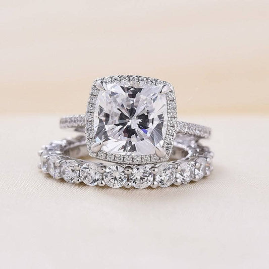 Midnight Black Diamond 1âœ Ct. T.W. Black Diamond 10K Rose Gold Bridal Ring Set | 9 | Rings Bridal Sets | Quick Ship