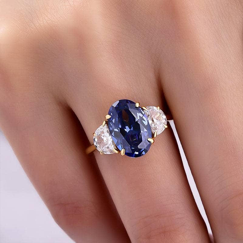 Dainty 14kt White Gold and Sapphire Ring - Morrison's Jewelers - East Bay  Jeweler