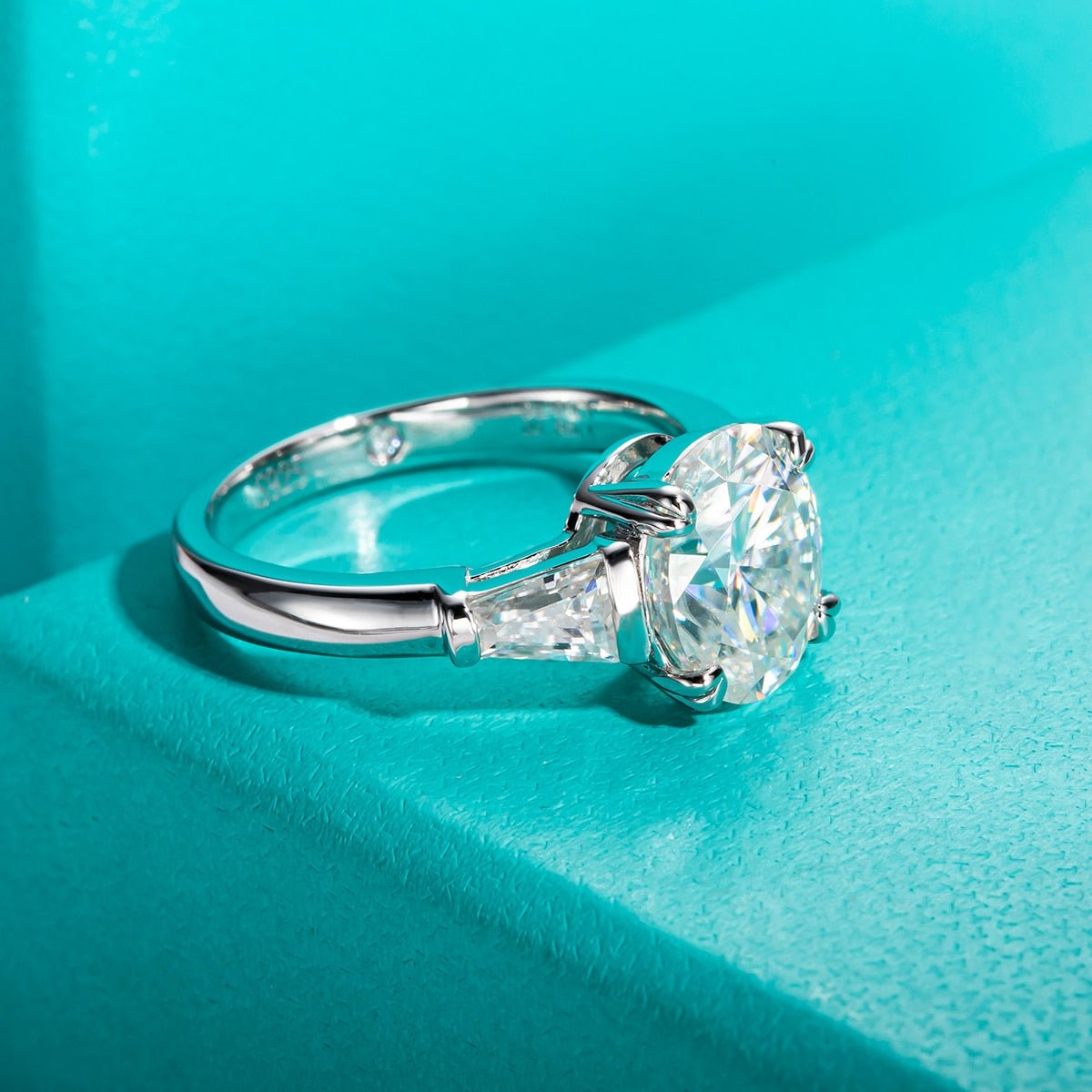 3.8 ct Oval Cut Diamond Engagement-Black Diamonds New York