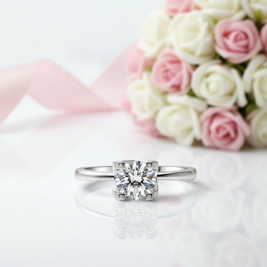 3ct Classic Diamond Option Wedding Ring-Black Diamonds New York