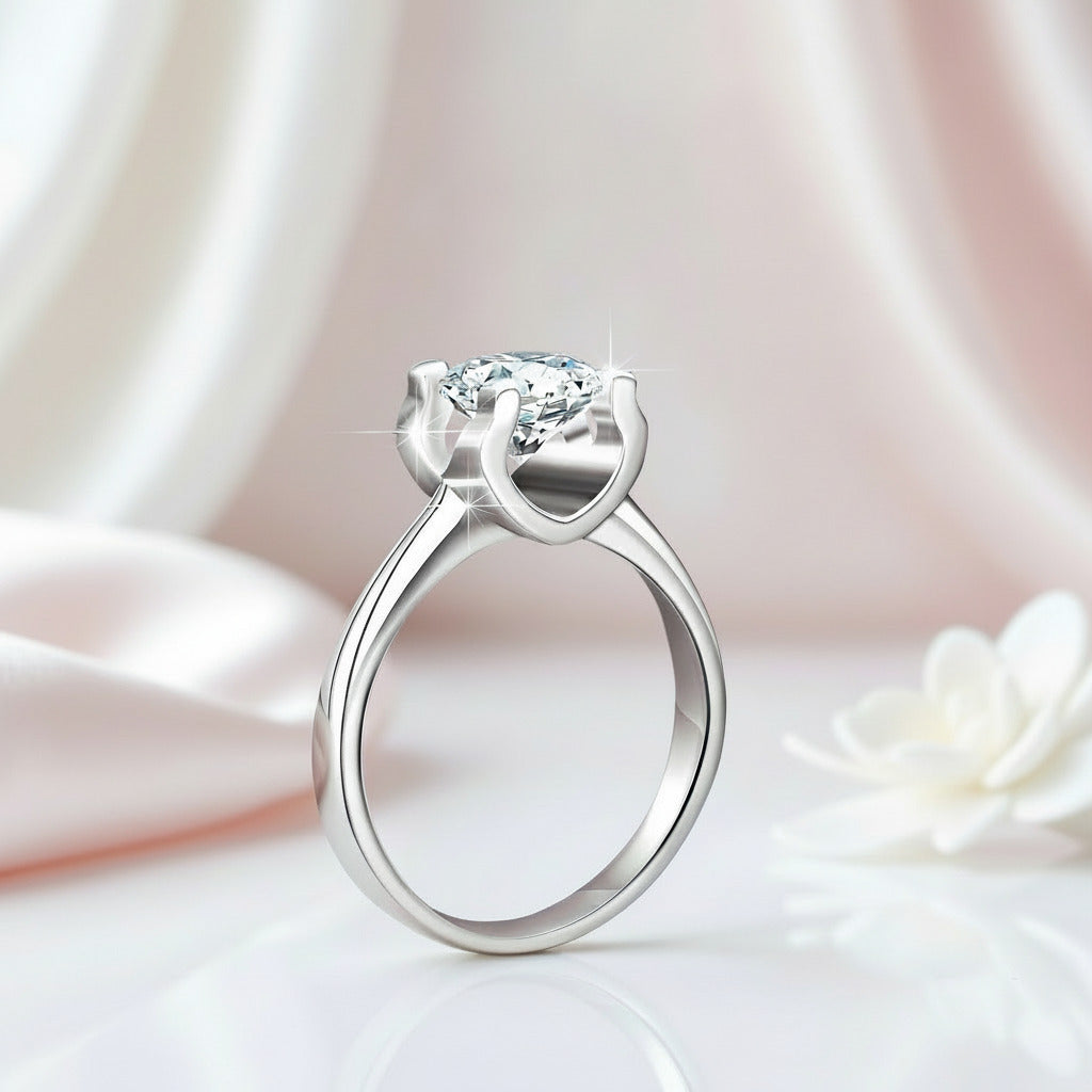 3ct Classic Diamond Option Wedding Ring-Black Diamonds New York