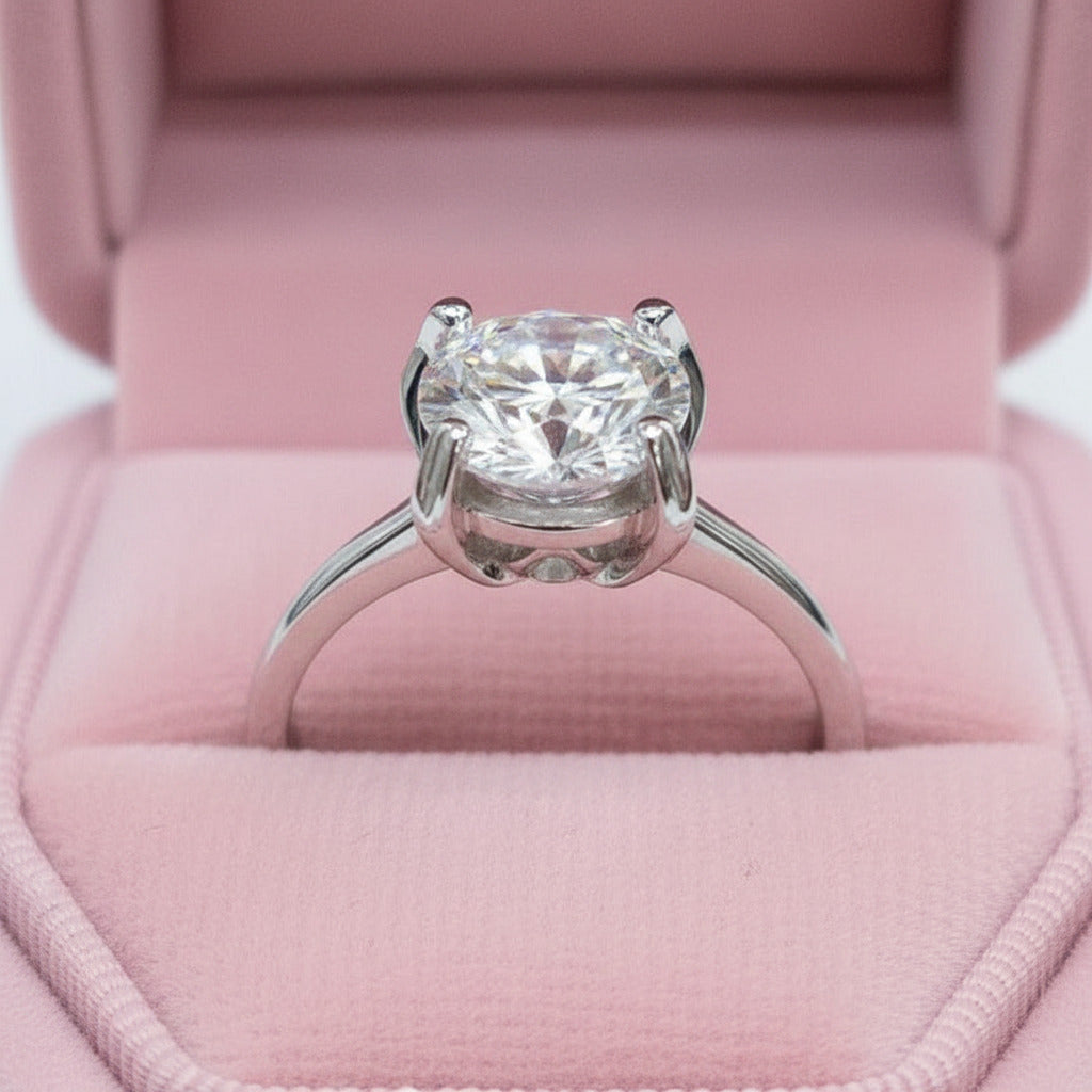 3ct Classic Diamond Wedding Ring-Black Diamonds New York