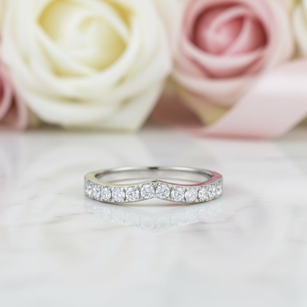 3ct Marquise Diamond Option Ring Set-Black Diamonds New York