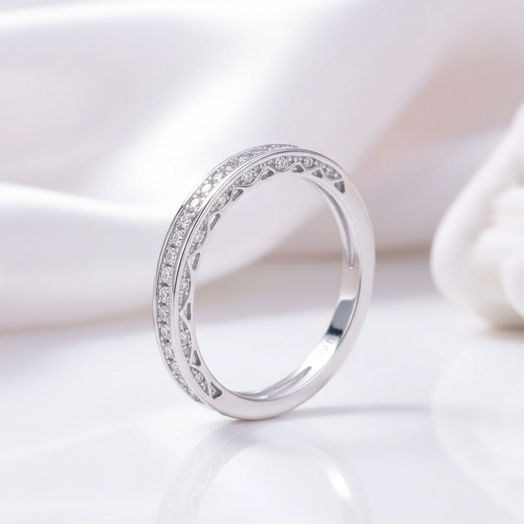 3Pcs 2.4 Ct Round Diamond Option Halo Engagement Ring Set-Black Diamonds New York